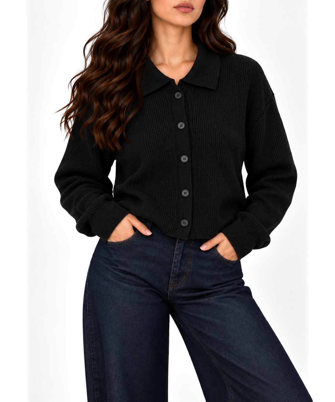 Knit cardigan 13480