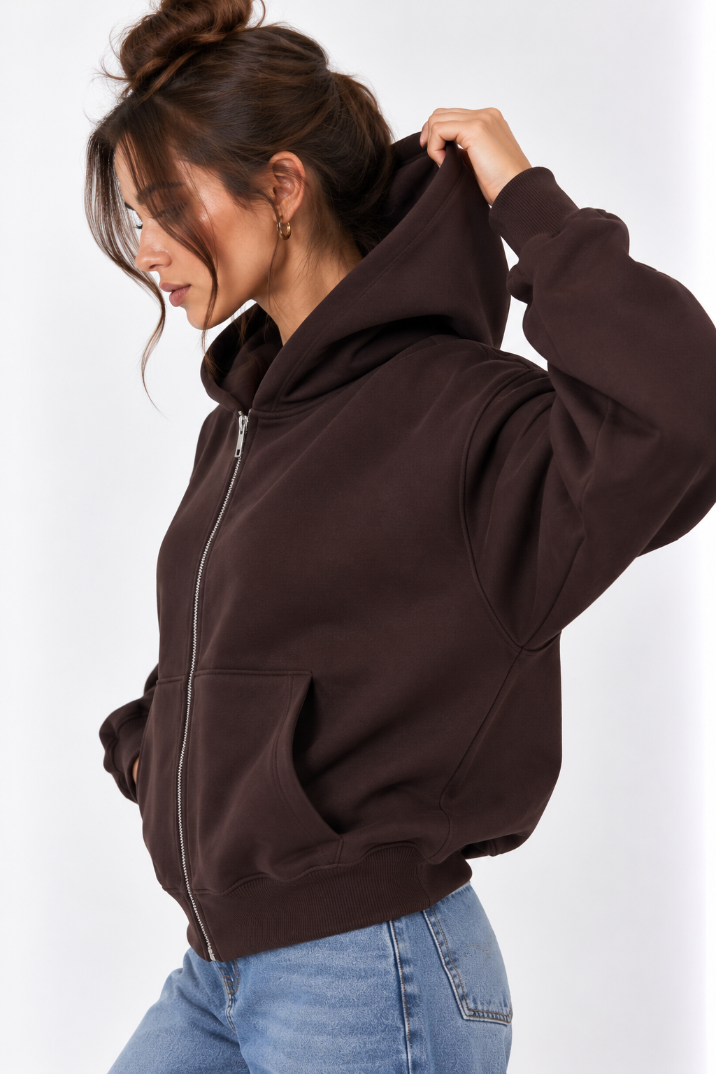 Zip-up hoodie 237