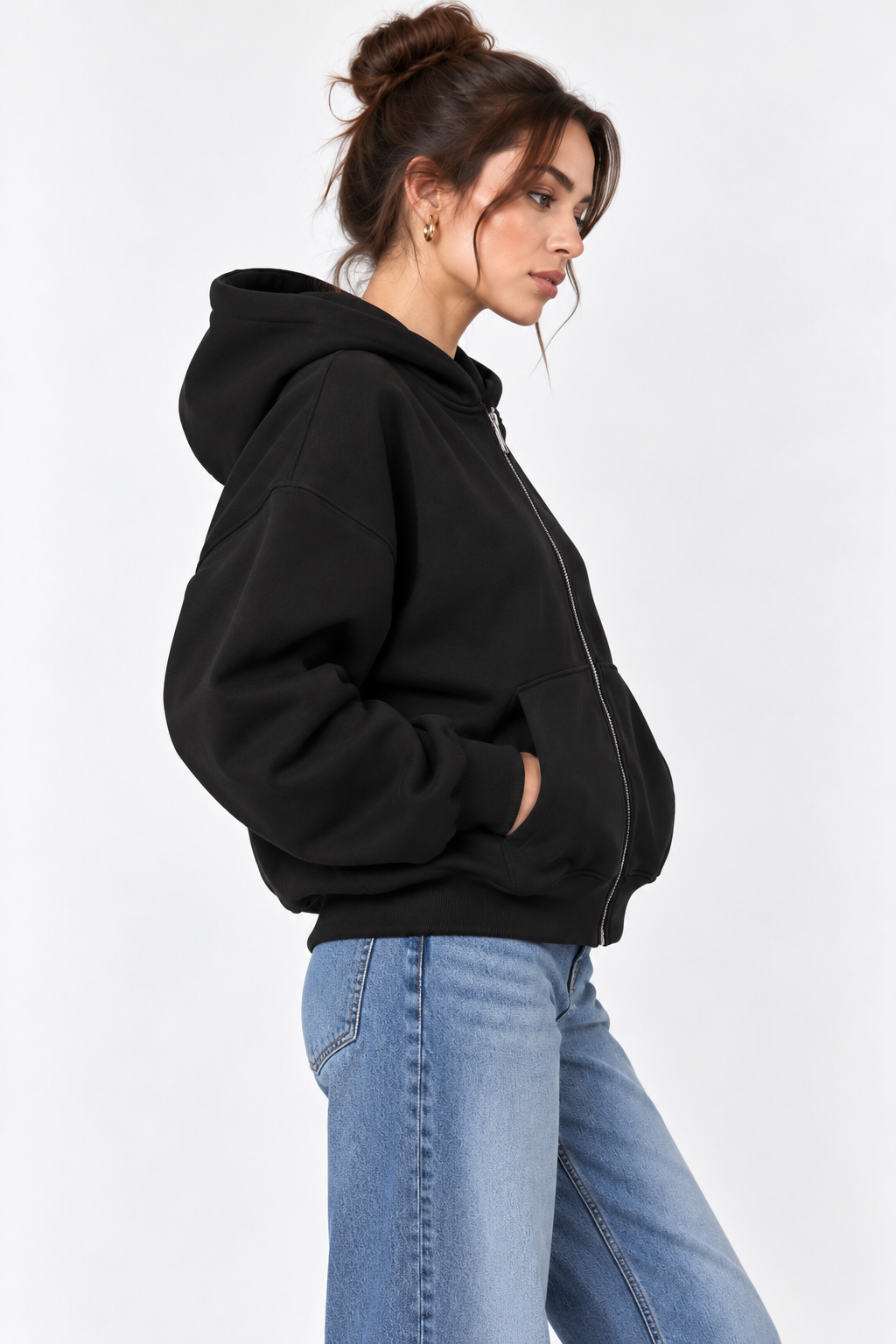 Zip-up hoodie 237