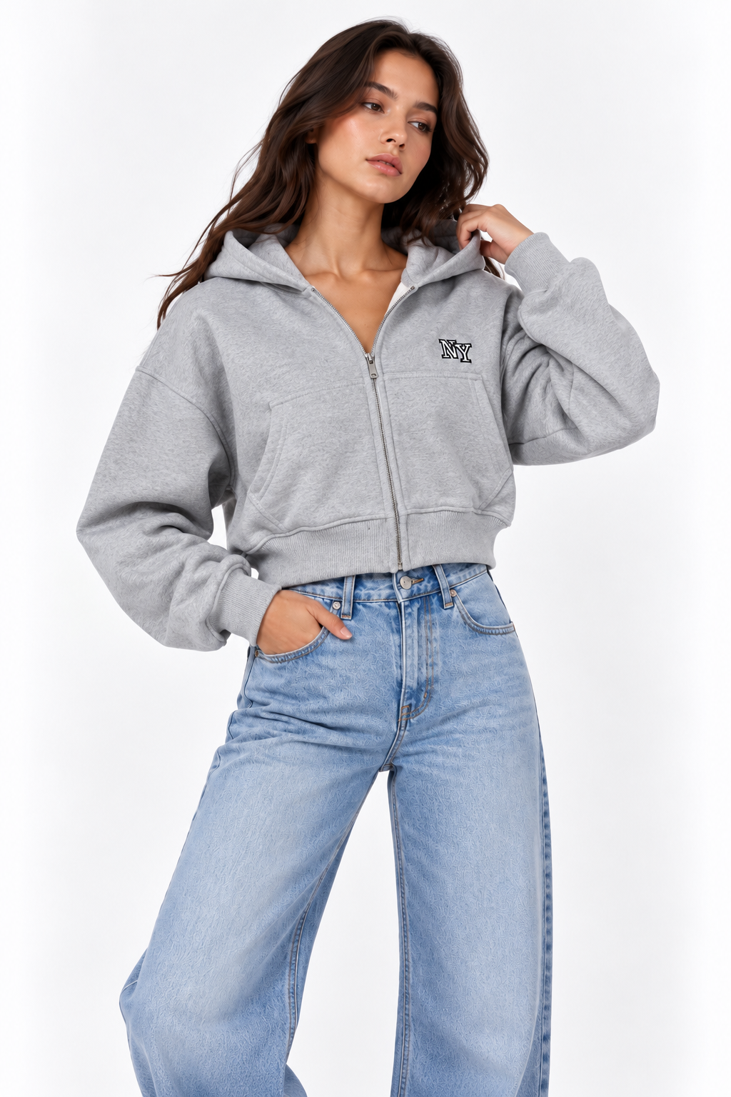 Cropped jacket 2048