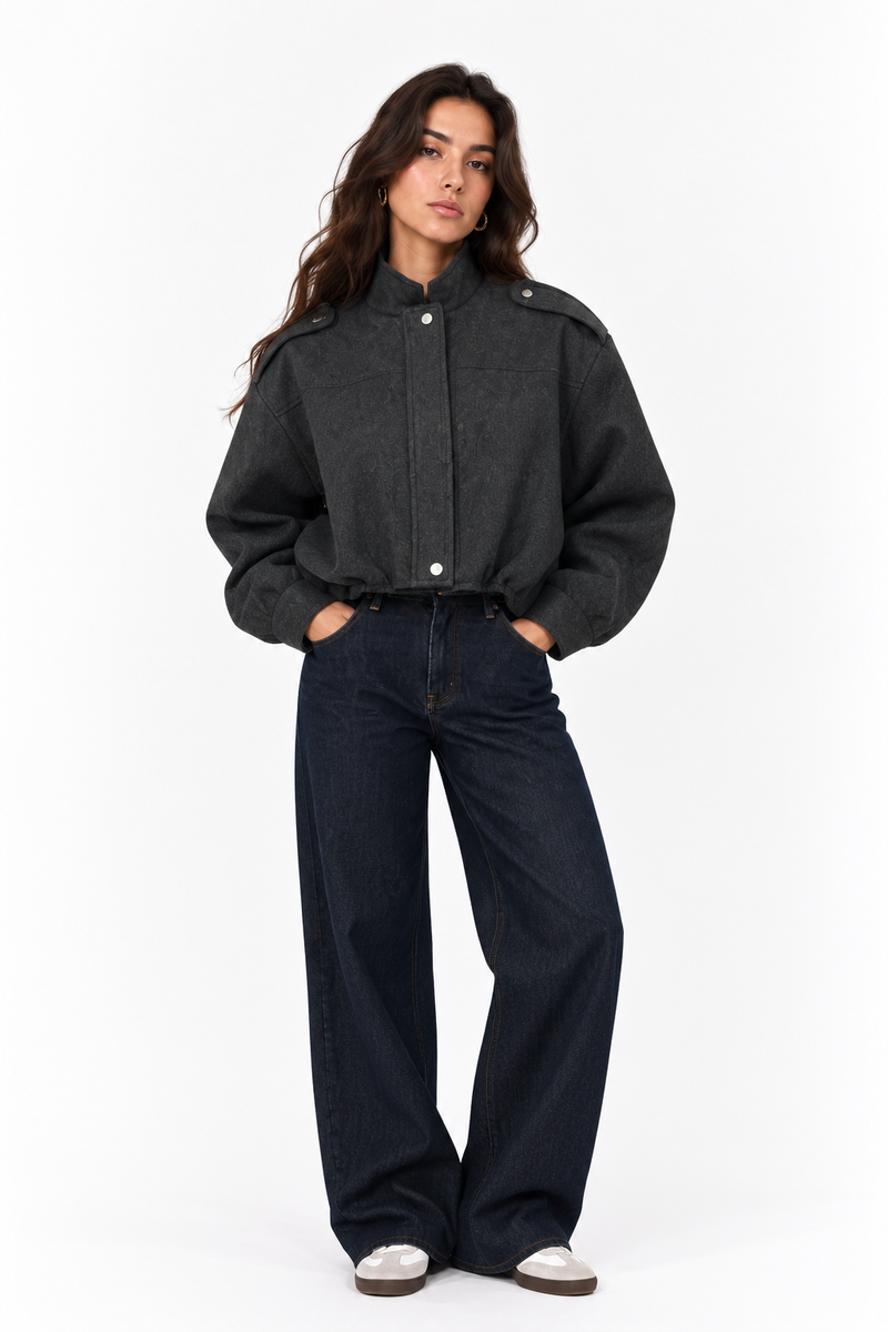 Panel detail jacket 10514
