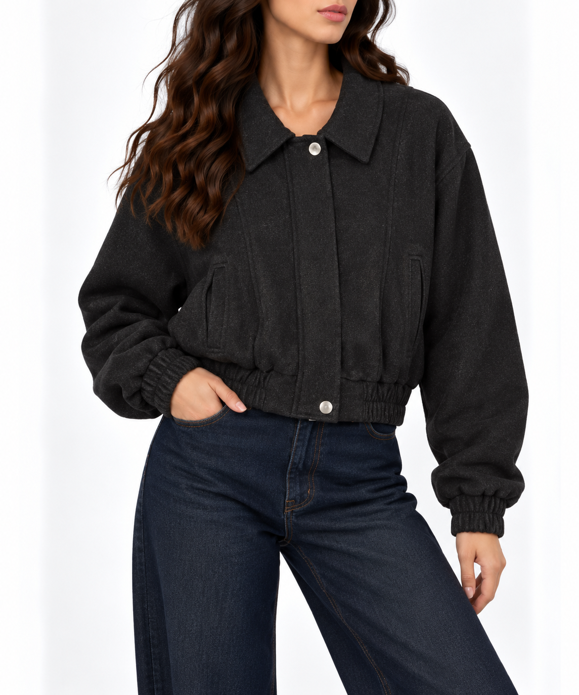 Wool bomber jacket 8959