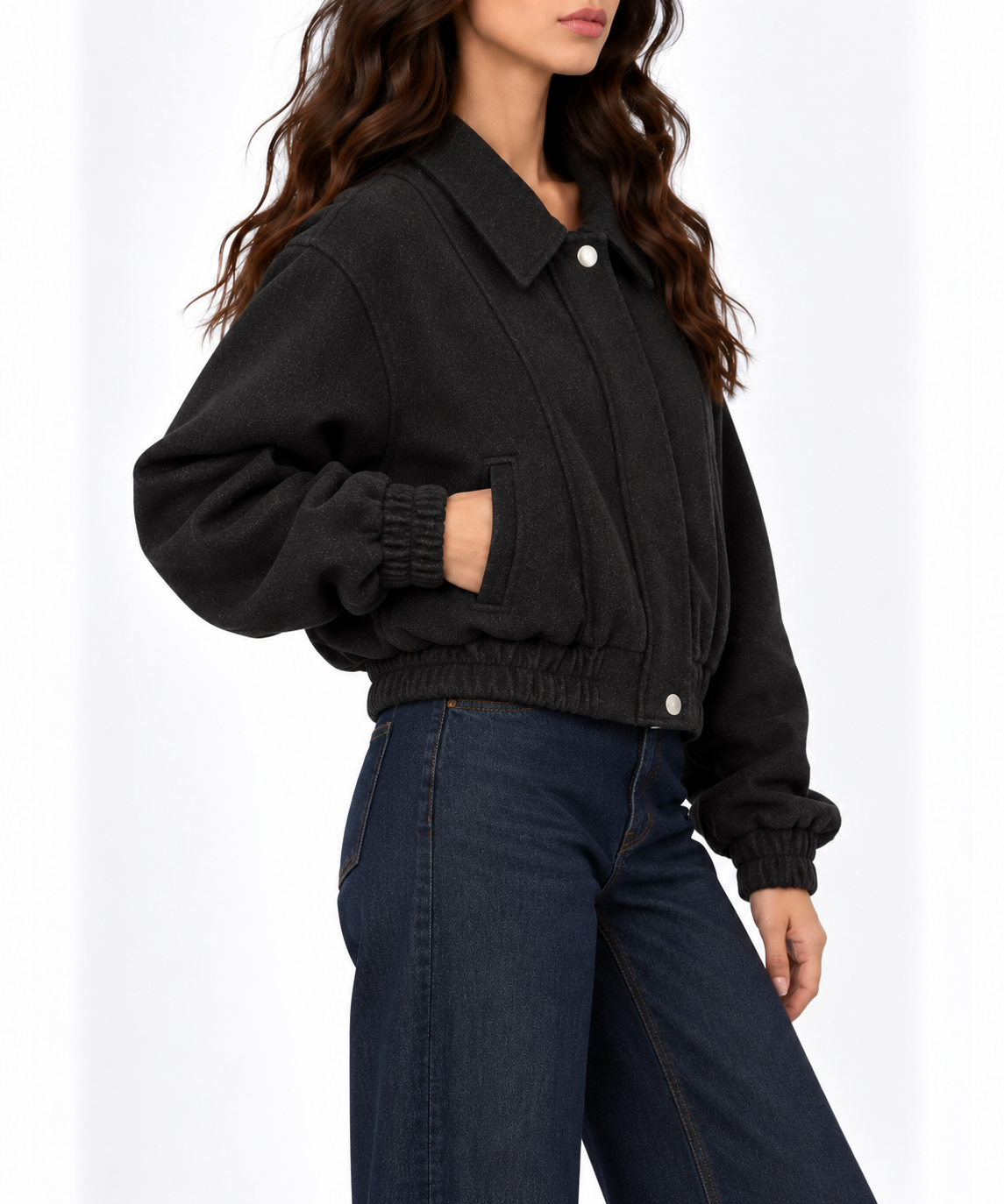 Wool bomber jacket 8959