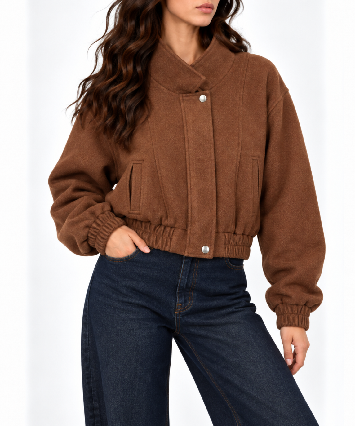 Wool bomber jacket 8959