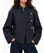 Asymmetric jacket 13338