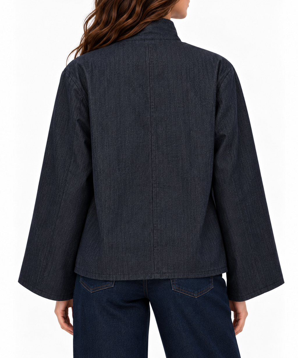 Asymmetric jacket 13338