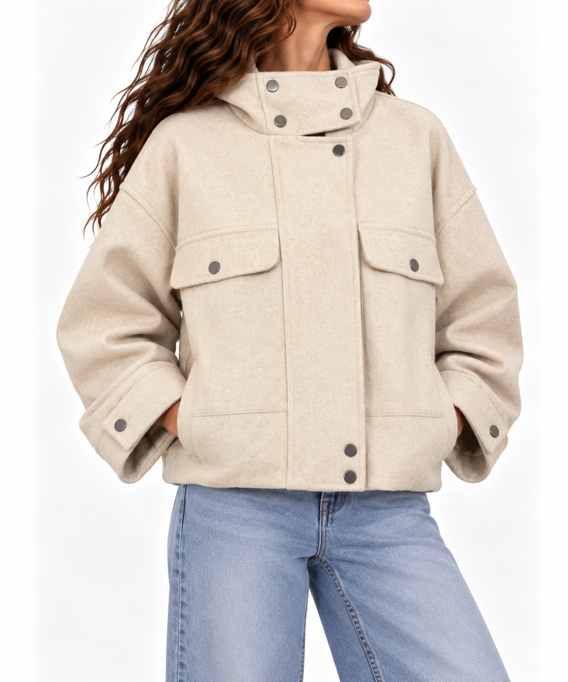 Snap-Button Jacket 13683