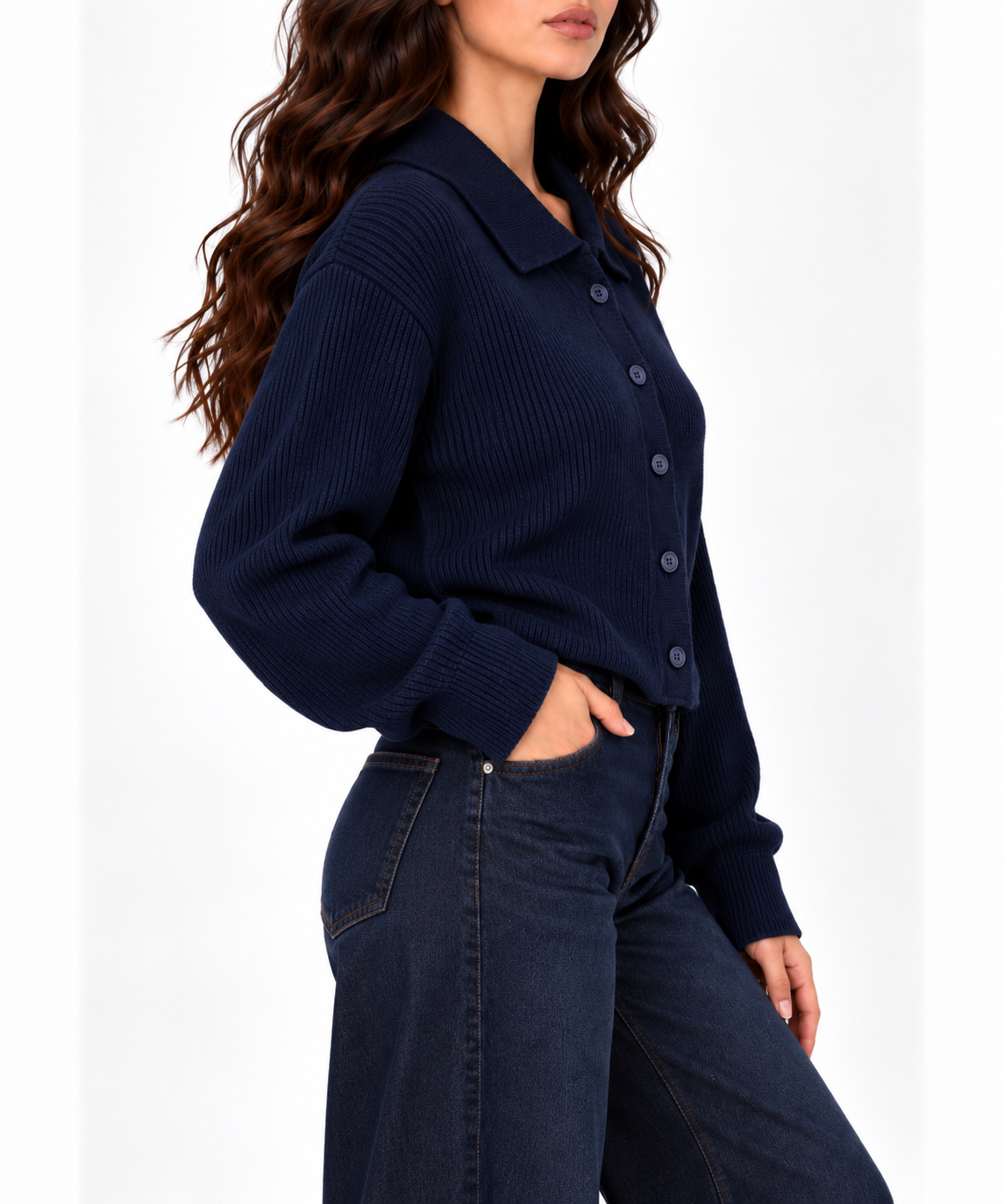 Knit cardigan 13480