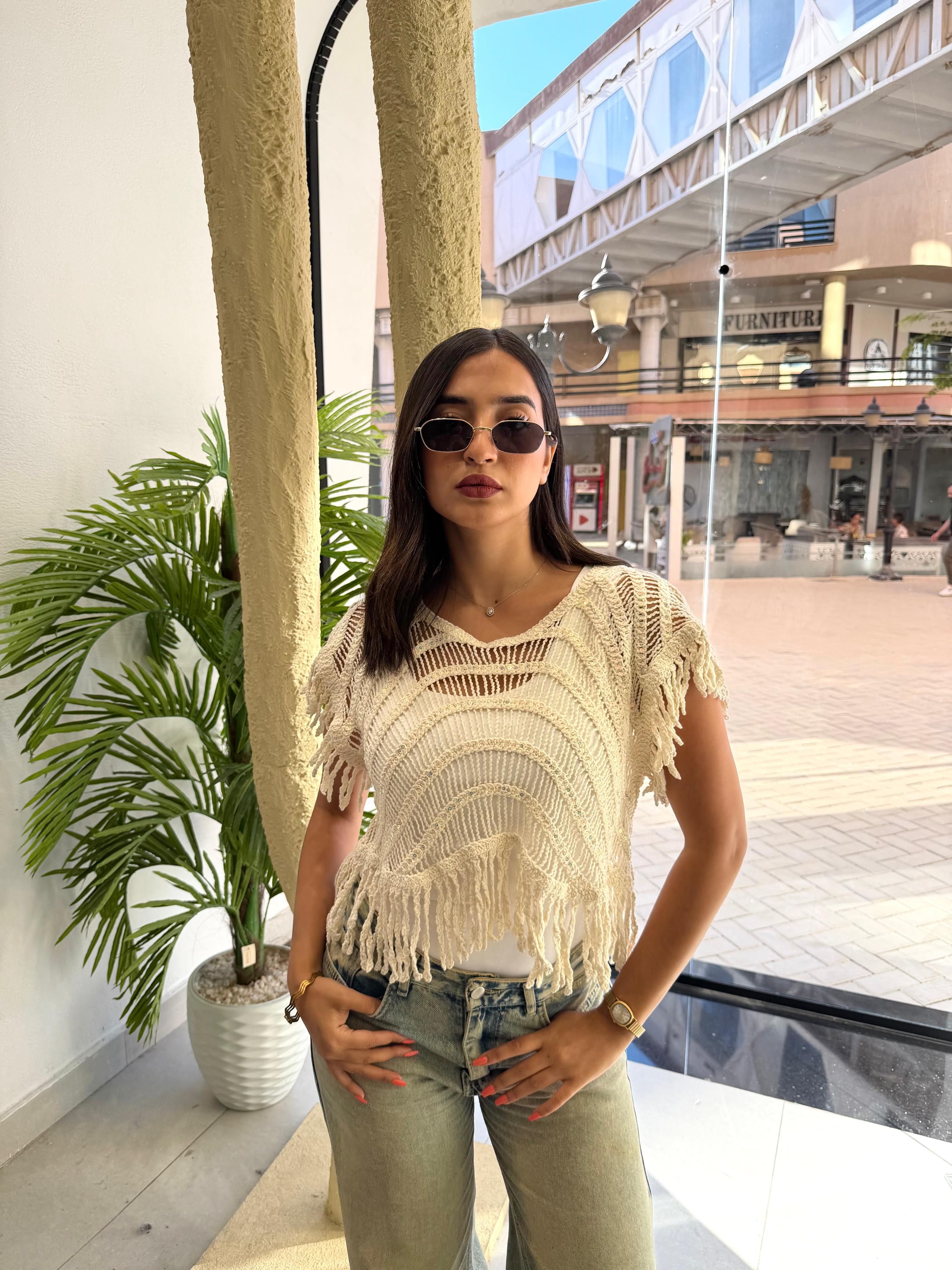 Short Sleeve Crochet