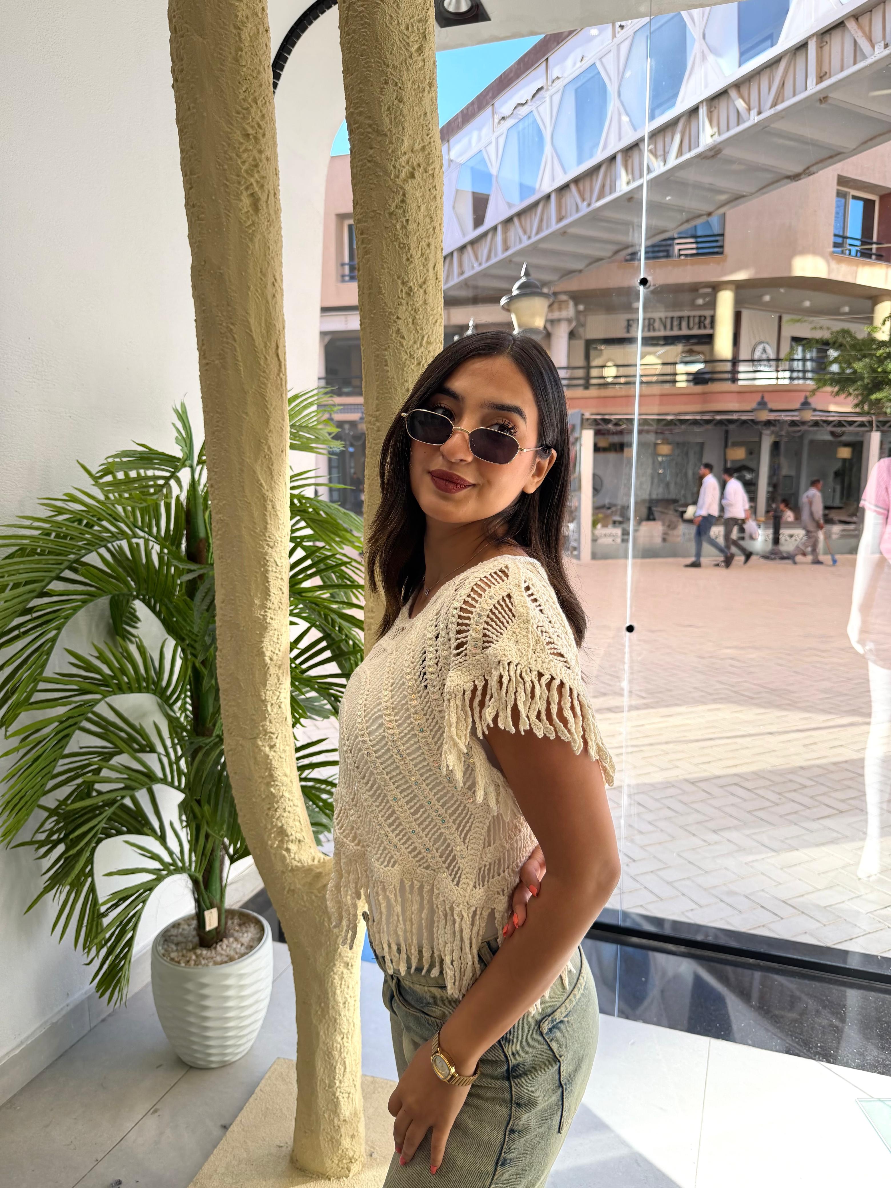 Short Sleeve Crochet