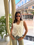 Pearl White Vest