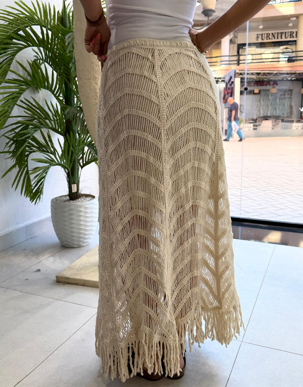 Fringe Beach Skirt