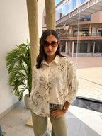 Floral Embroidered Chemise