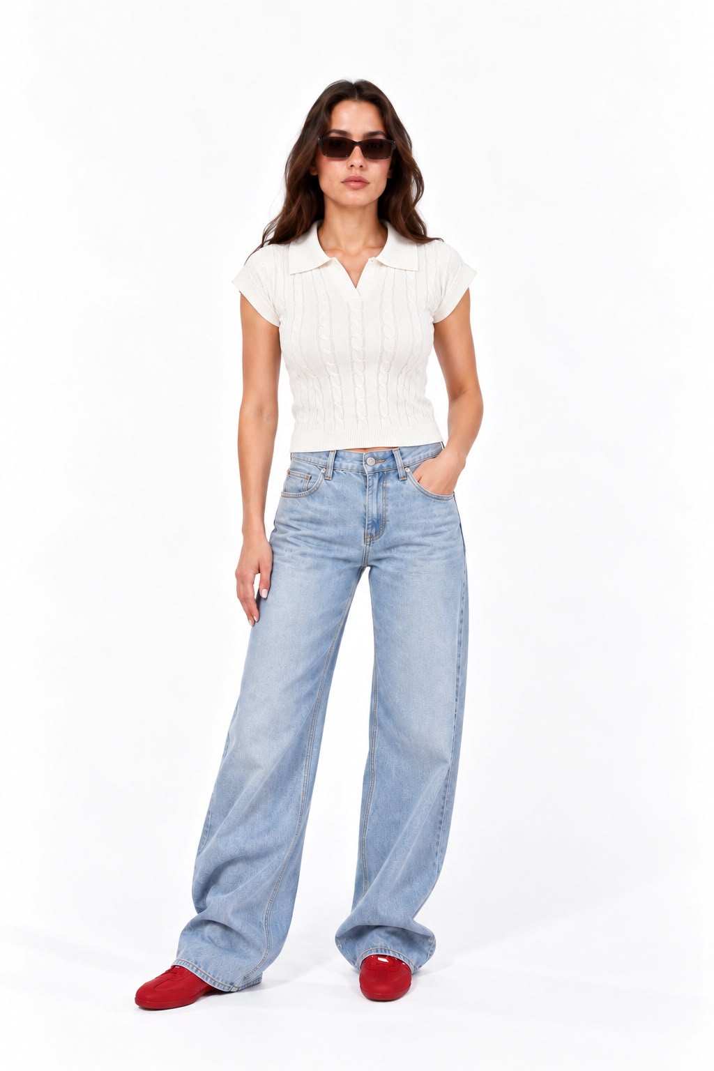 Cap Sleeve Top 12148