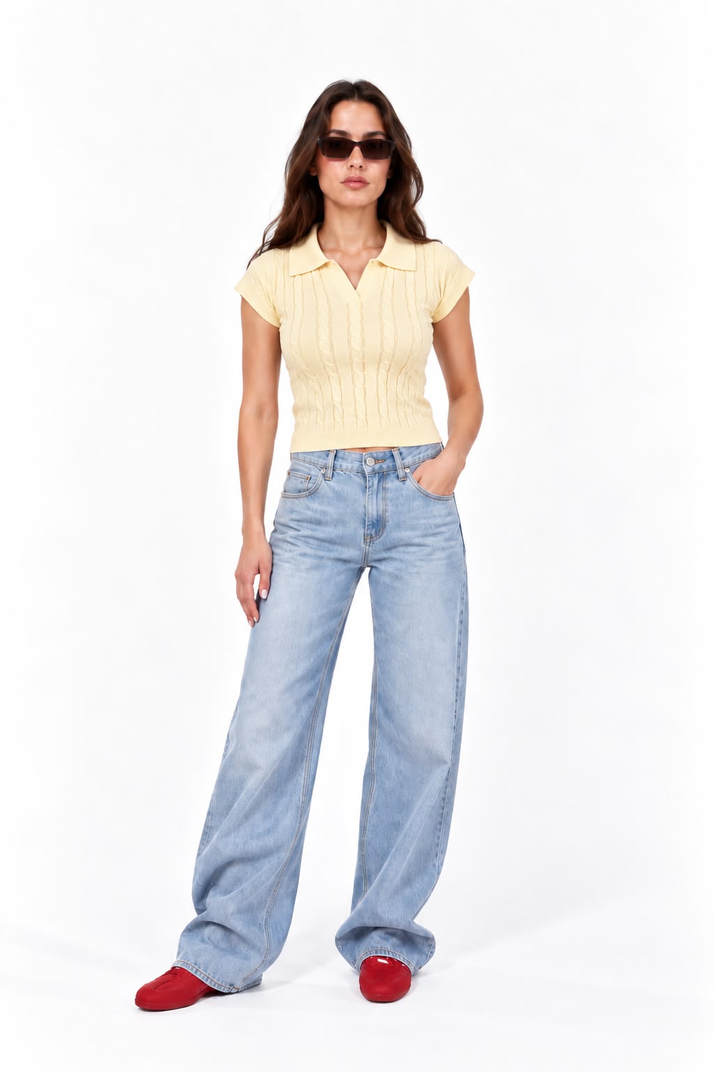 Cap Sleeve Top 12148