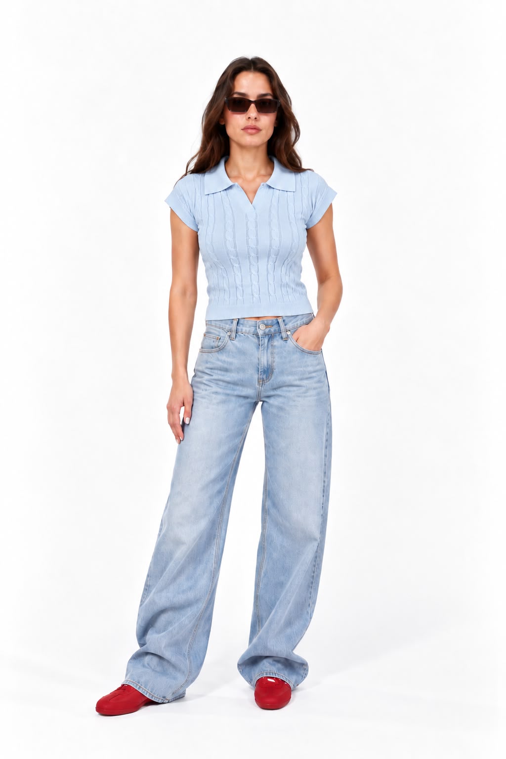 Cap Sleeve Top 12148