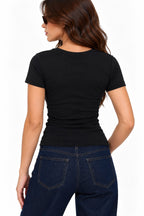 SHORT SLEEVE ROUND NECK 12490