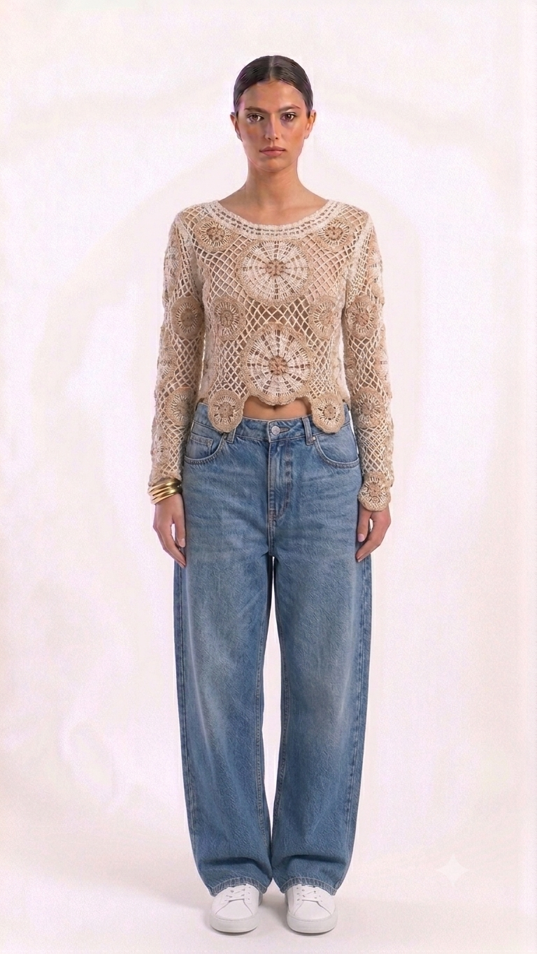 Crochet Beach Top 11911